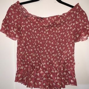 Off the shoulder top
